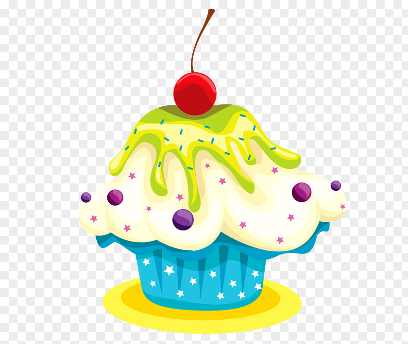 Cake Cupcake Muffin Birthday Sticker PNG