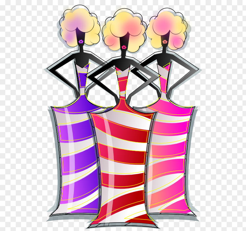 Fashion Poster Clip Art PNG