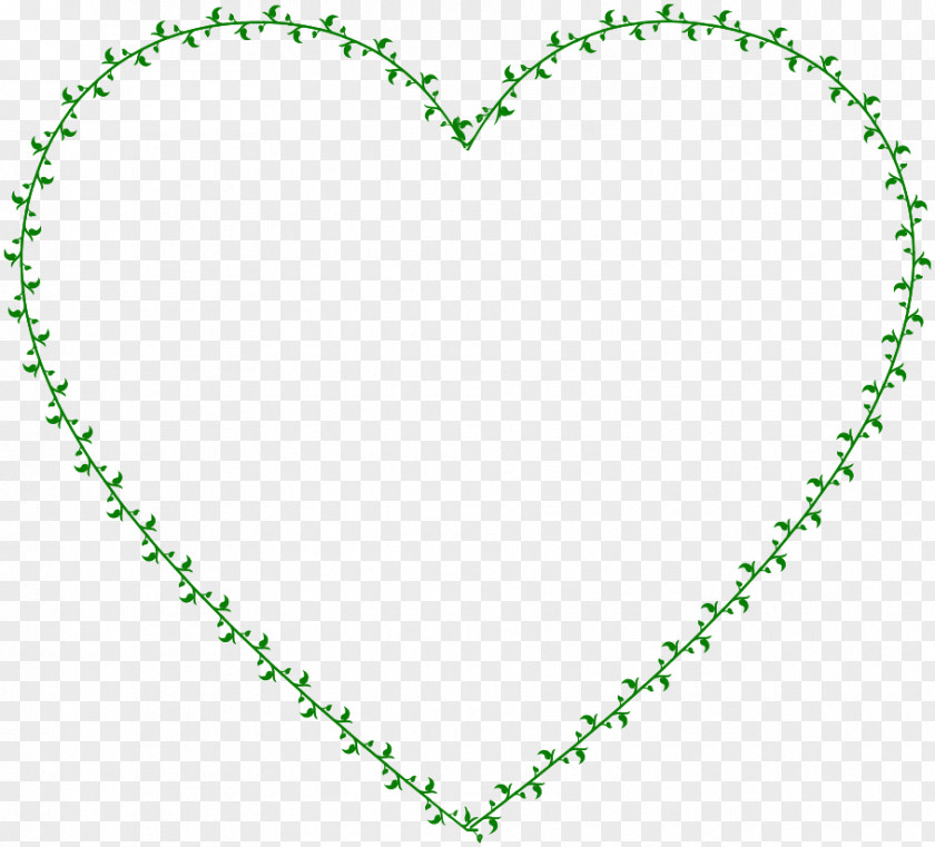 Ivy Heart Clip Art PNG