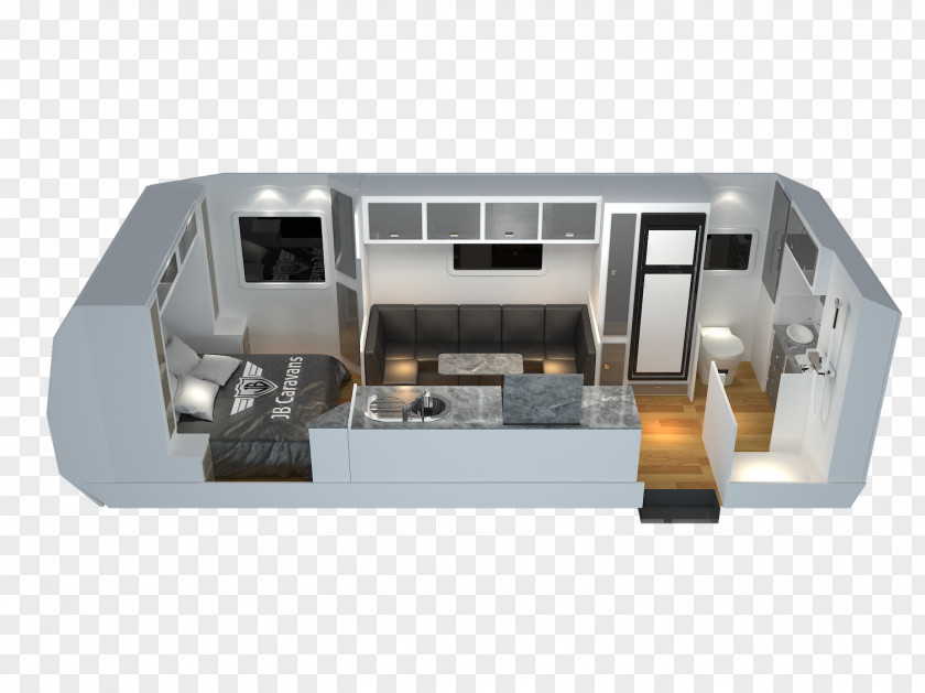 Scorpion Sting Floor Plan JB Caravans PNG