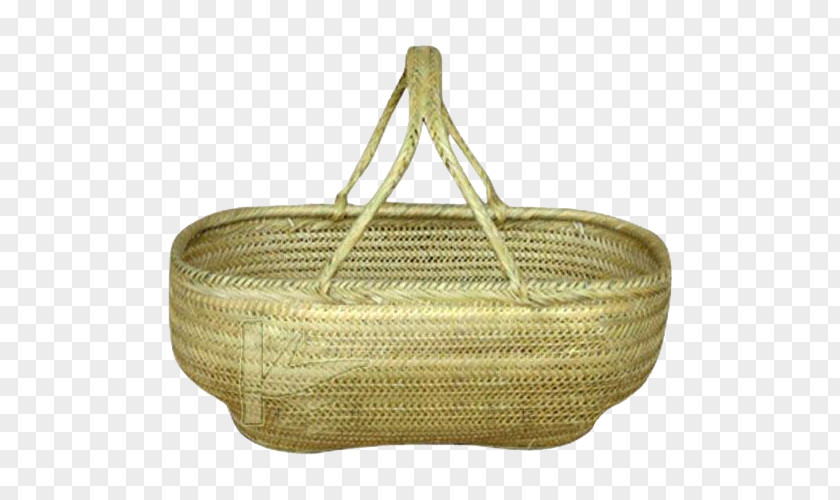 A Bamboo Basket Picture Material PNG