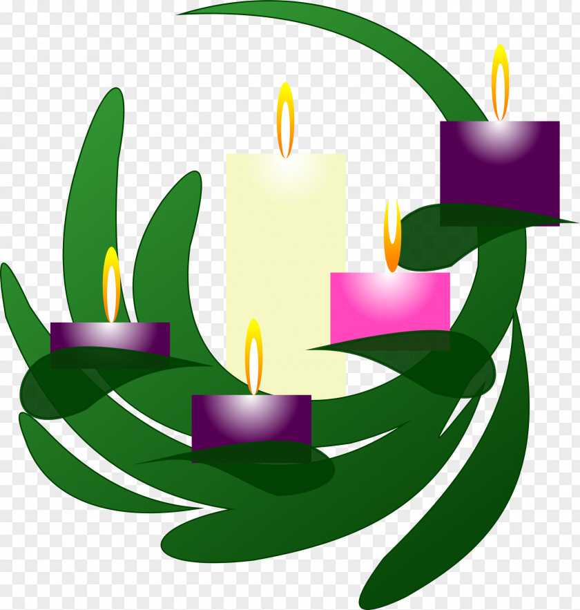 Church Candles Advent Wreath Candle Clip Art PNG