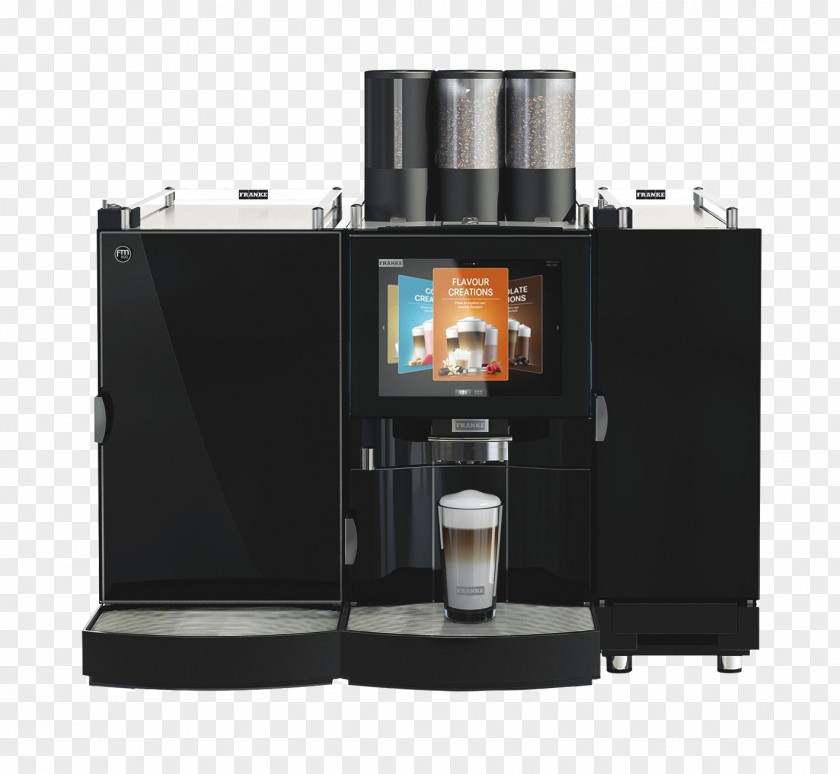 Coffee Machine Espresso Latte Cappuccino Flat White PNG