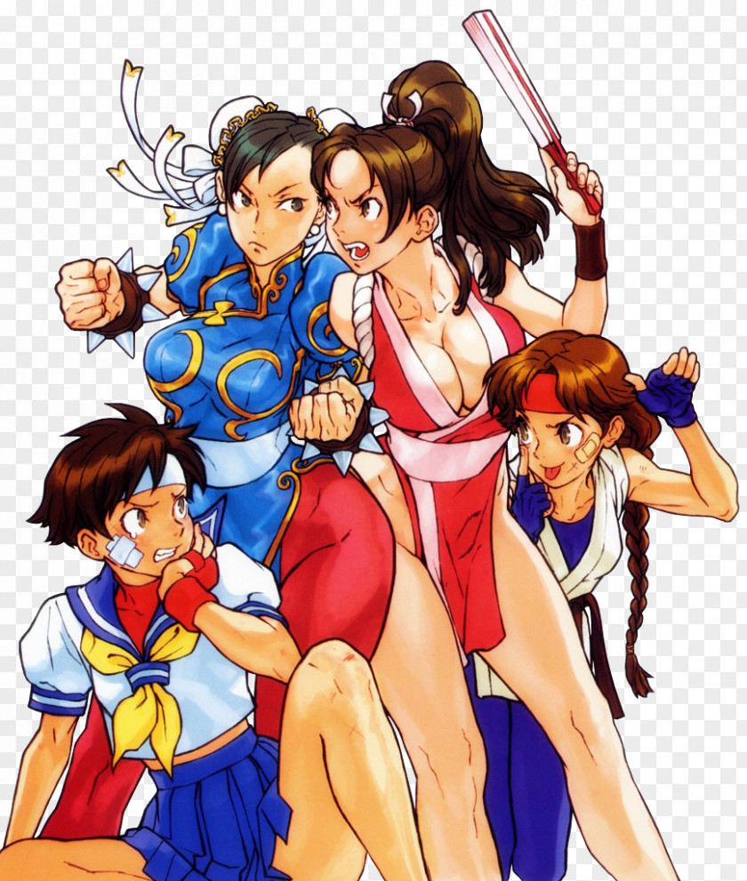 Fighting Capcom Vs. SNK 2 Chun-Li Sakura Kasugano SNK: Millennium Fight 2000 Cammy PNG