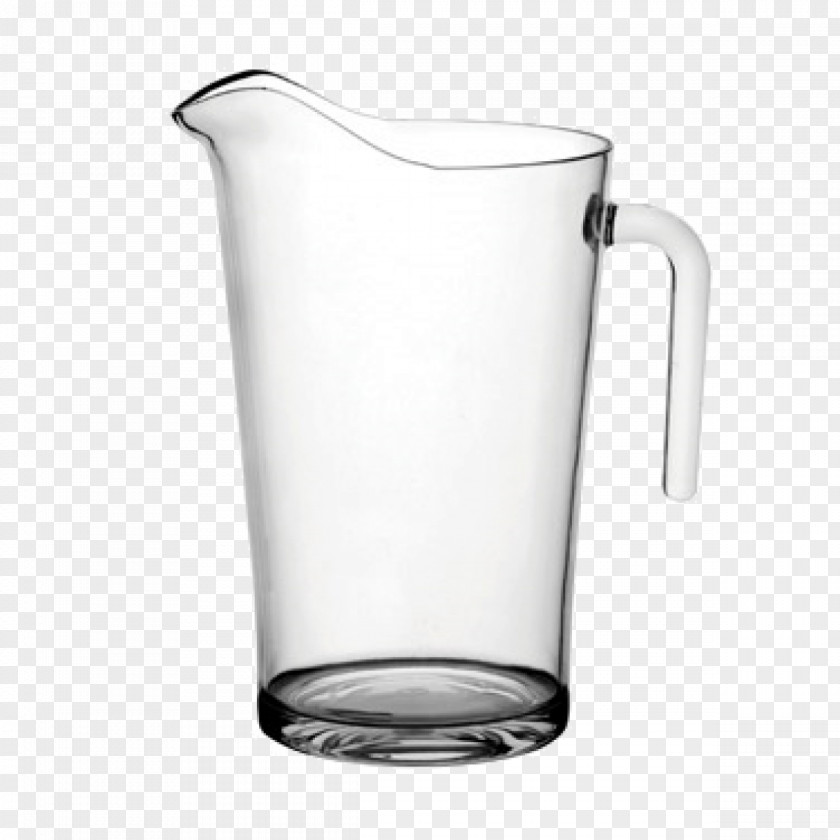 Glass Jug Pitcher Pint Carafe PNG