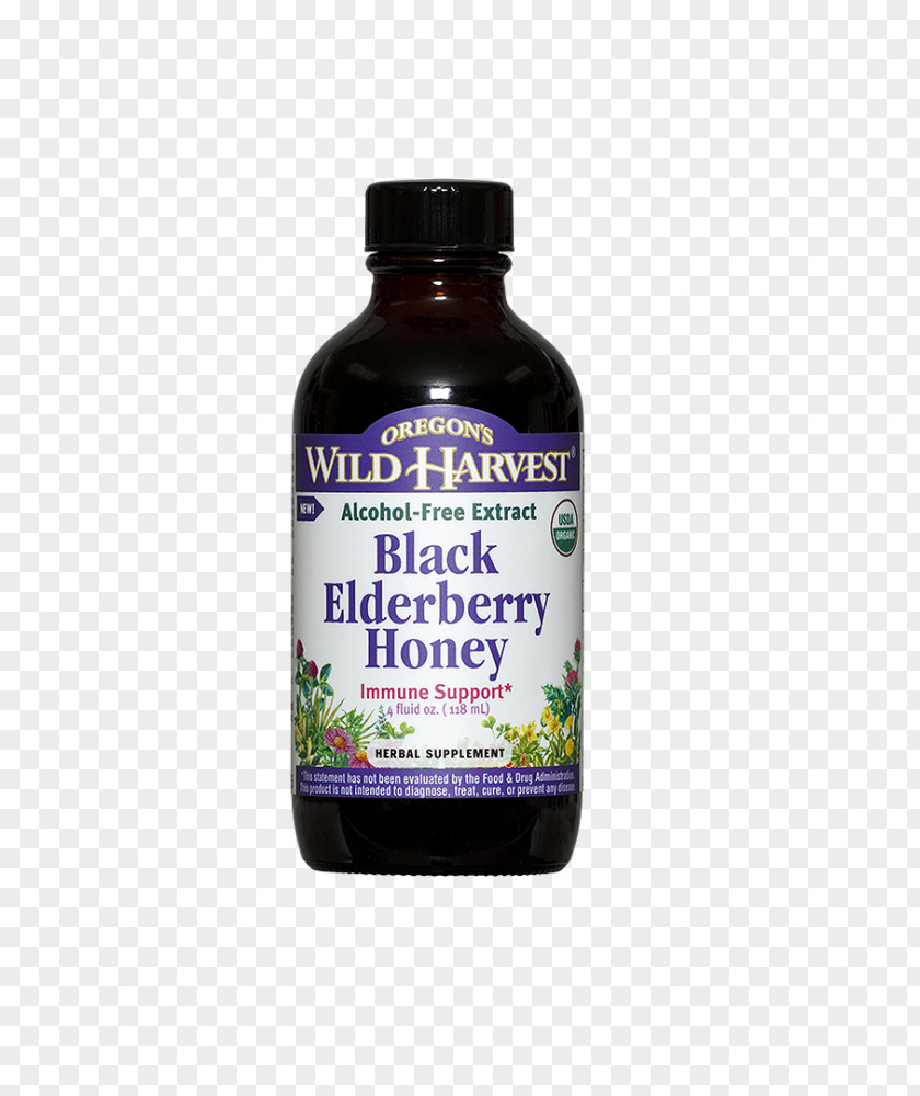 Honey Dietary Supplement Elderberry Extract Alcohol PNG