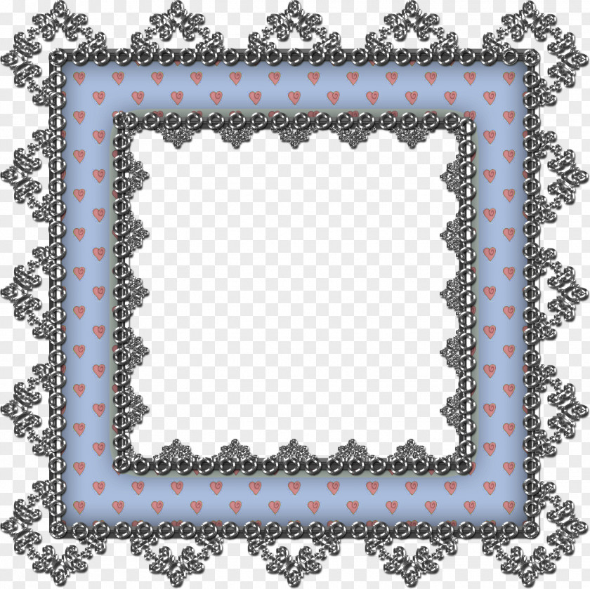 Silver Frame Picture Frames Paper Sticker Monogram PNG