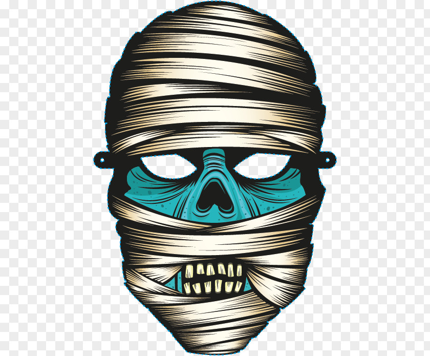 Avatar Terror Vector Mask Mummy PNG