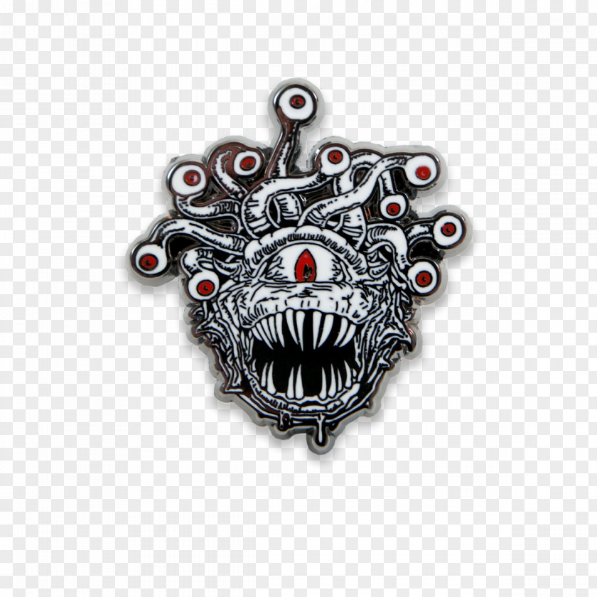 Beholder Insignia Dungeons & Dragons Image (D Pin) 25mm Lapel Pin Button Badge: Sunshine PNG