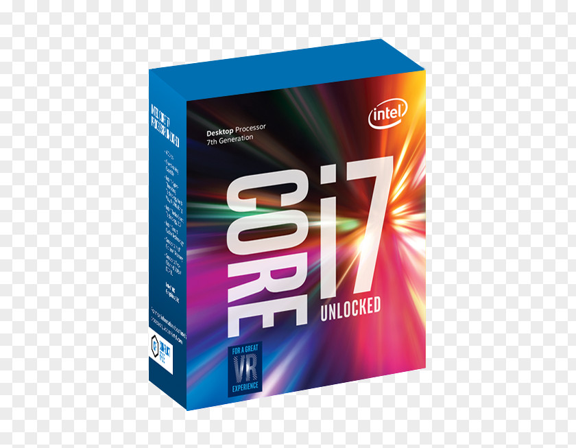 Intel Kaby Lake Core I7-7700K LGA 1151 PNG