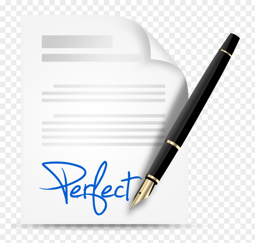 Pen Contract Paper PNG