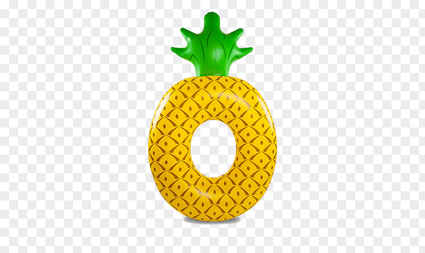 Pineapple Swimming Pool Float Drink Noodle PNG