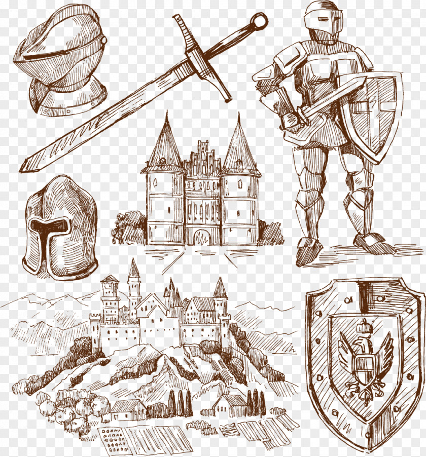 Vector Armor Soldiers Rome Knight PNG
