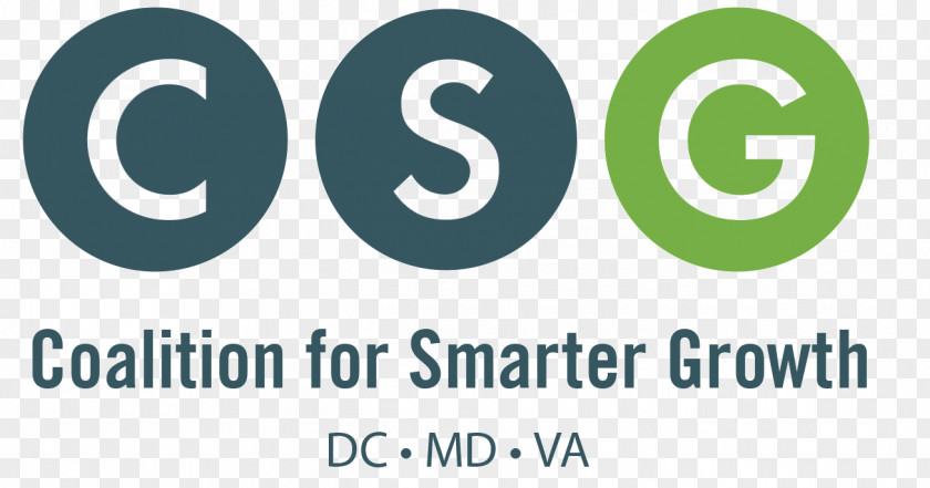 CSG Coalition For Smarter Growth Montgomery County Fairfax Arlington Logo PNG