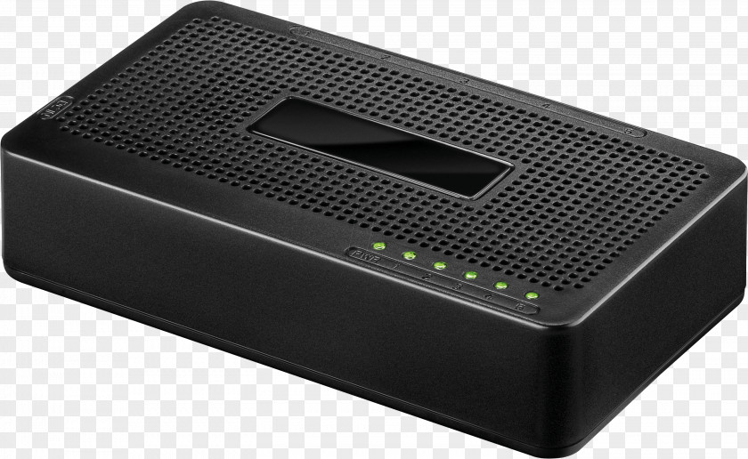 Gigabit Ethernet Network Switch Fast Computer Port PNG