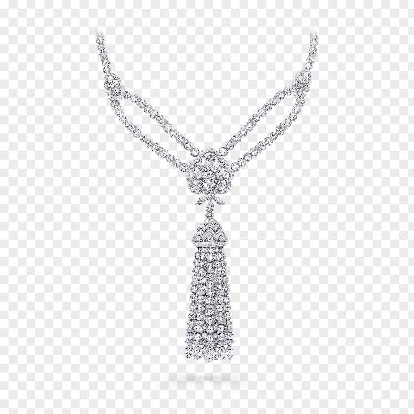Scattered Beads Necklace Diamond Tassel Bead Jewellery PNG