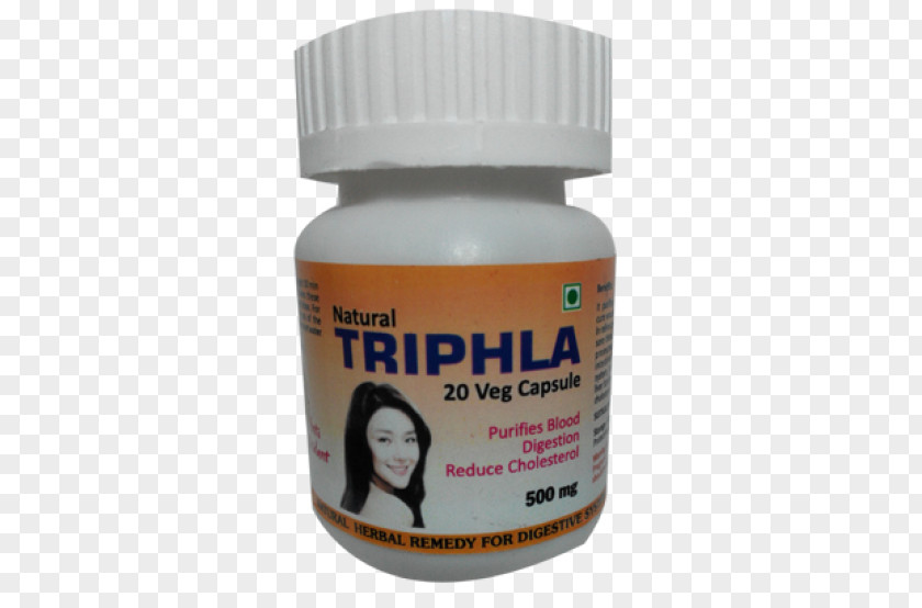 Triphala Dietary Supplement Capsule Bindii PNG