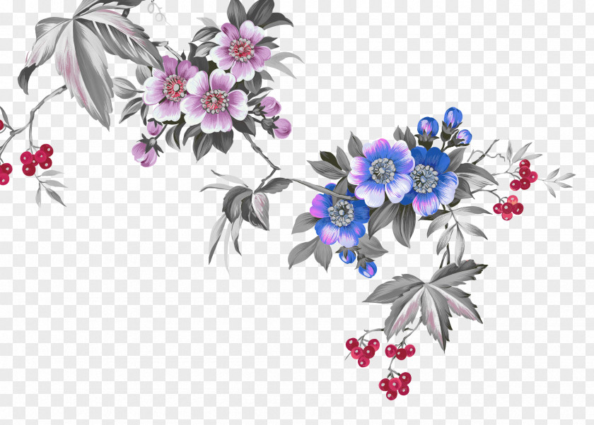 Vector Floral Flowers Software Clip Art PNG