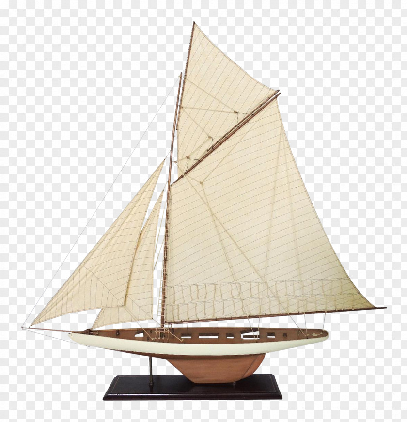 Yacht Authentic Models 1930s Classic Sailboat Model Yachting PNG