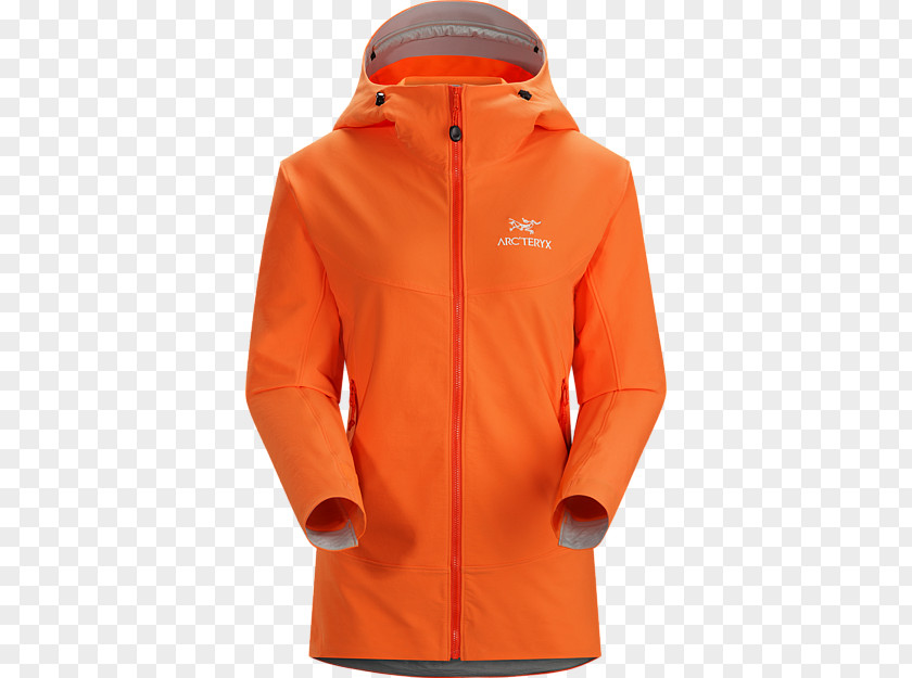 Arc'teryx Hoodie Shell Jacket PNG