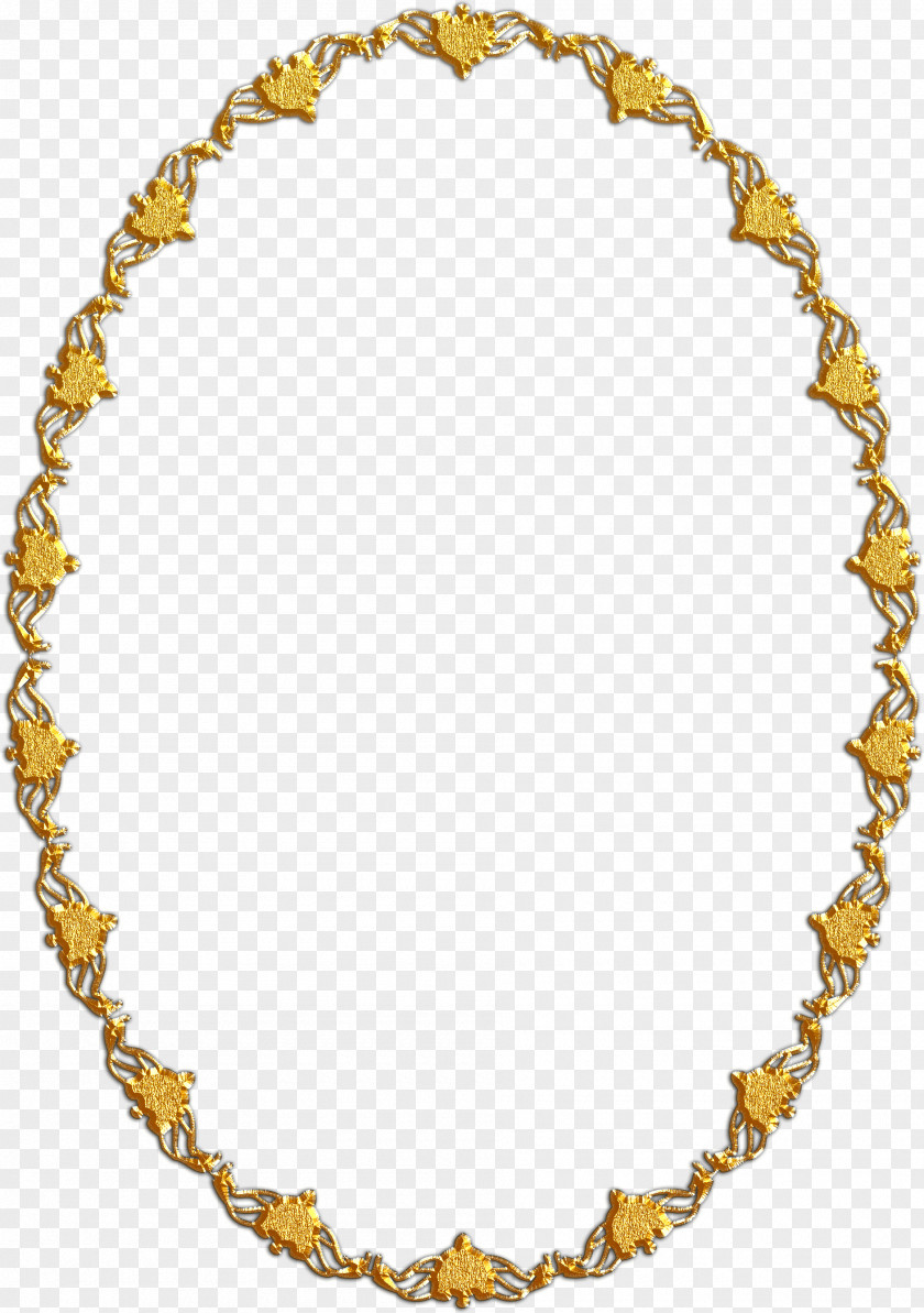 Golden Frame Body Jewellery Necklace Gold Chain PNG
