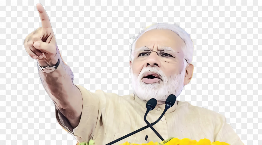 Hand Moustache Narendra Modi PNG