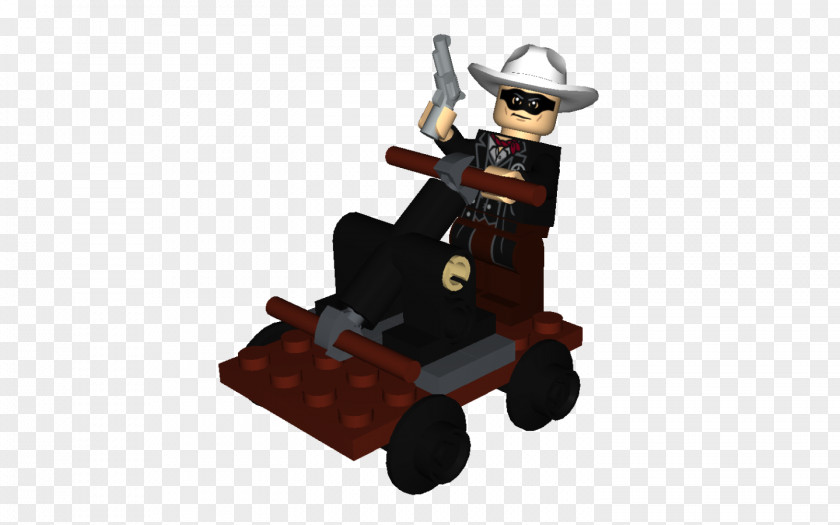 Lone Ranger Figurine Vehicle Machine PNG