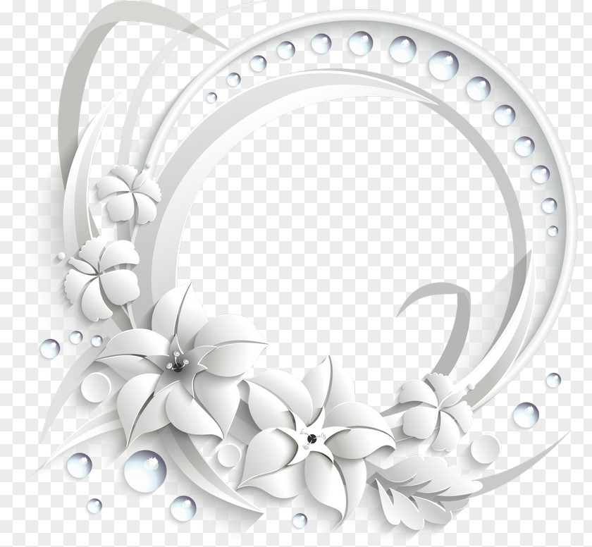 Beautiful Background Picture Frames White Clip Art PNG