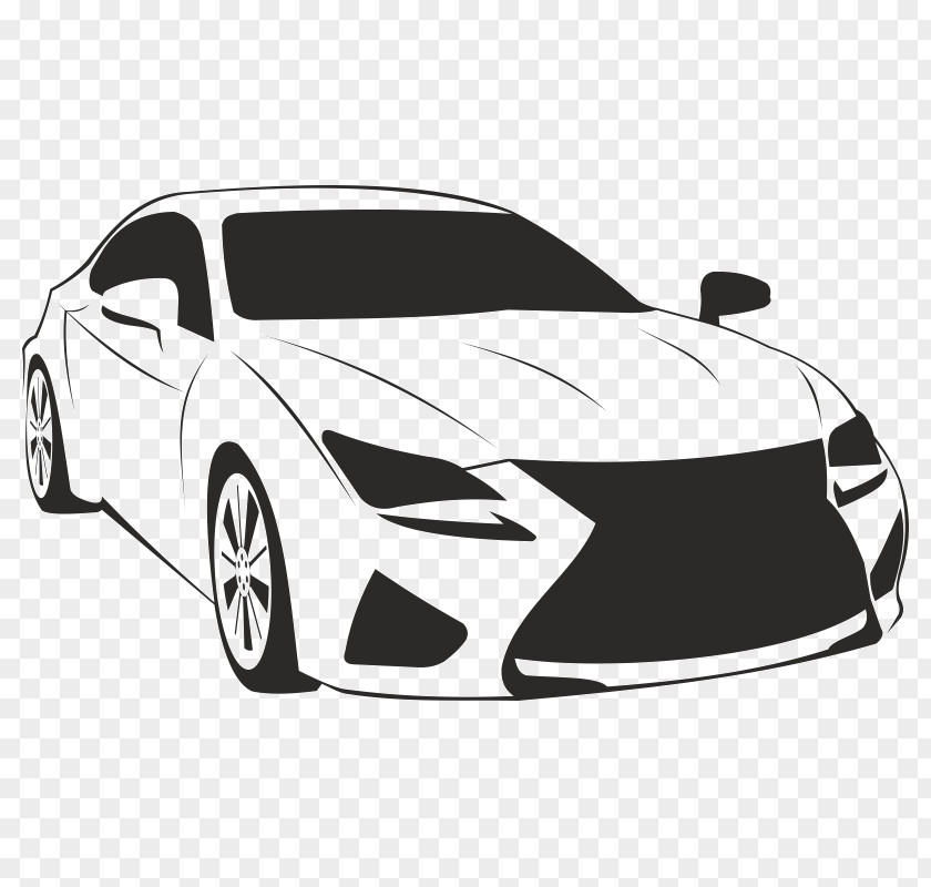 Car Lexus RC F Toyota Luxury Vehicle PNG