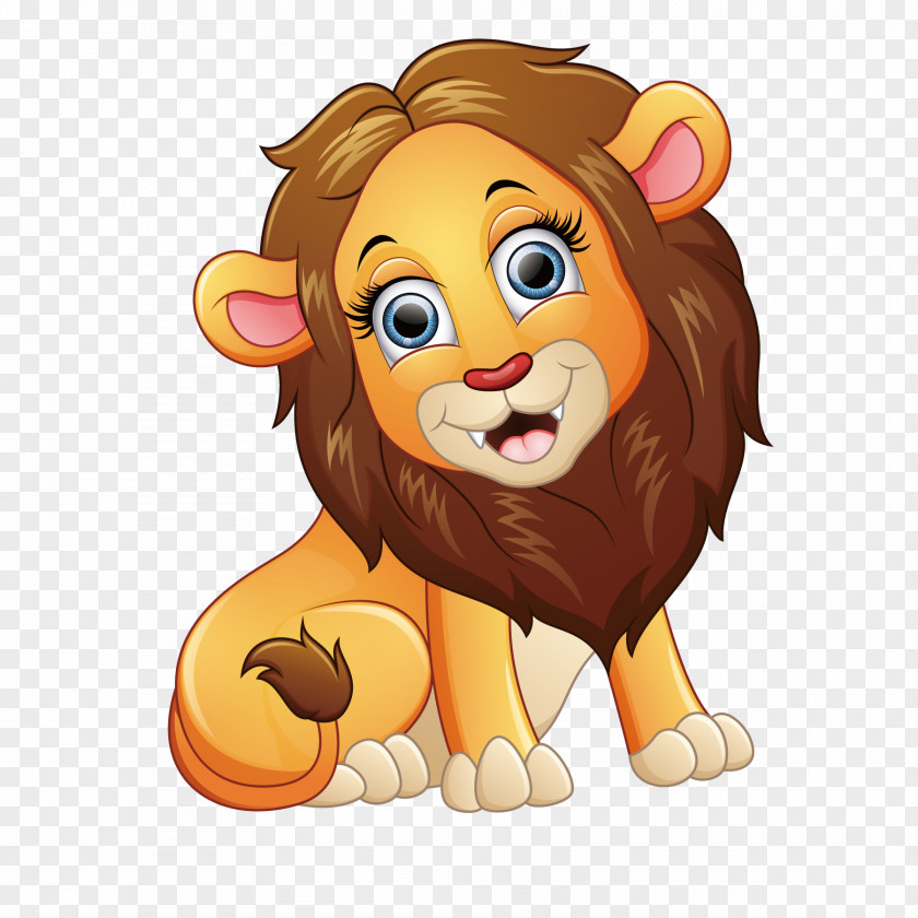 Lovely Lion PNG