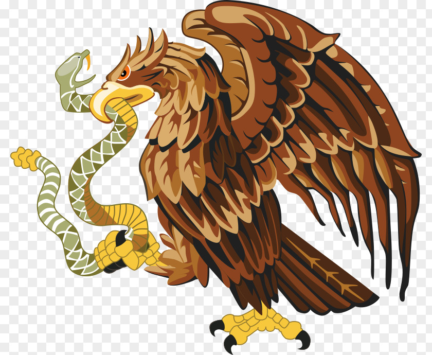 Orange Snake Cliparts Second Federal Republic Of Mexico Mexican Empire First Coat Arms PNG