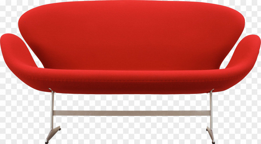 Red Sofa Image Couch Egg Chair Living Room PNG