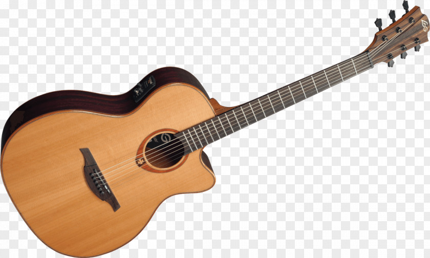 Acoustic Guitar Lag Cutaway Dreadnought PNG