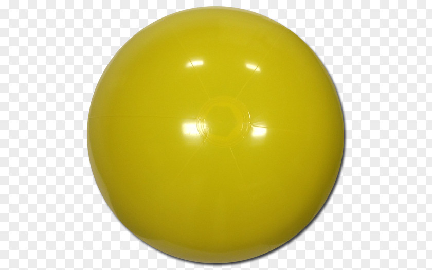 Ball Yellow Beach Color PNG