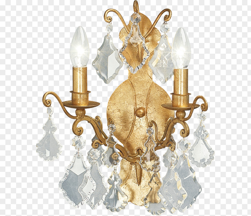 Glass Chandelier Sconce Material Metal PNG