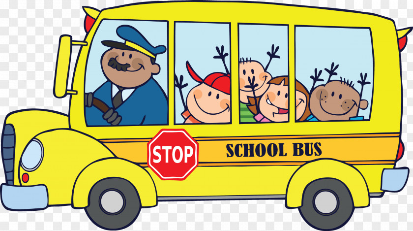 Happy Saturday Cliparts School Bus Clip Art PNG