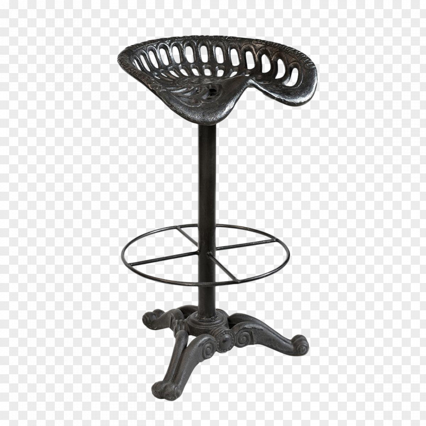 Iron Stool Table Bar Chair Seat PNG