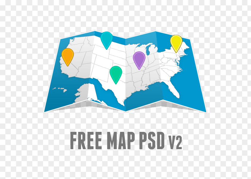 Maps For Mobile World Map Fold PNG