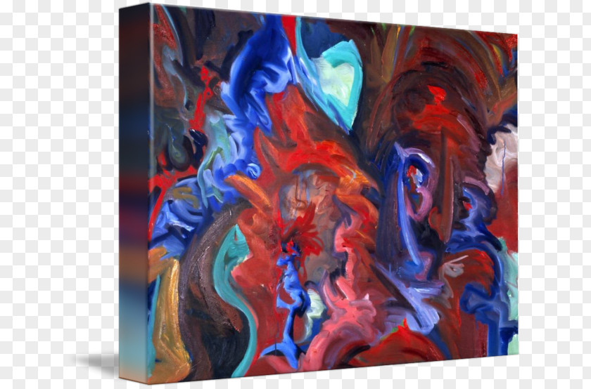 Painting Modern Art Acrylic Paint PNG