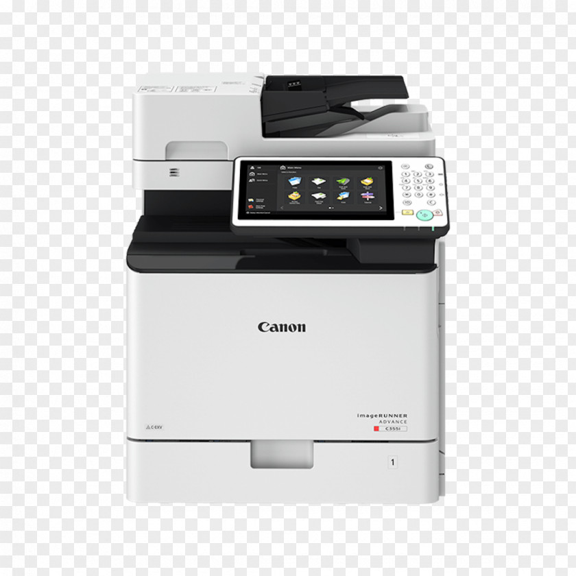 Printing Office Laser Multi-function Printer Canon Photocopier PNG