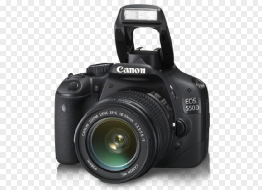 Canon T2i EOS 550D 500D Digital SLR EF-S 18–55mm Lens PNG