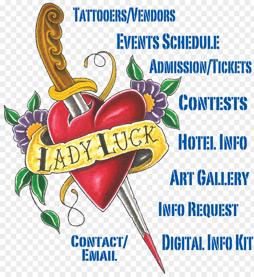 Circus Reno Tattoo Convention Artist Lady Luck Lane Body Piercing PNG