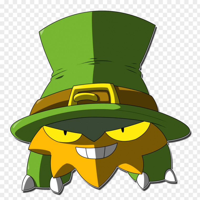 Costume Hat Animation Green Background PNG