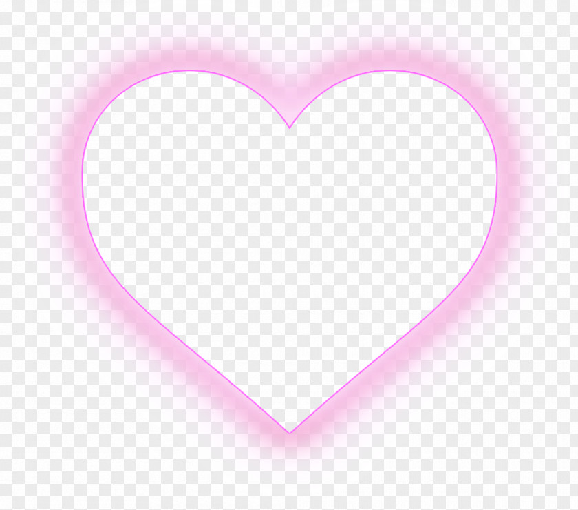 Design Pink M Heart PNG