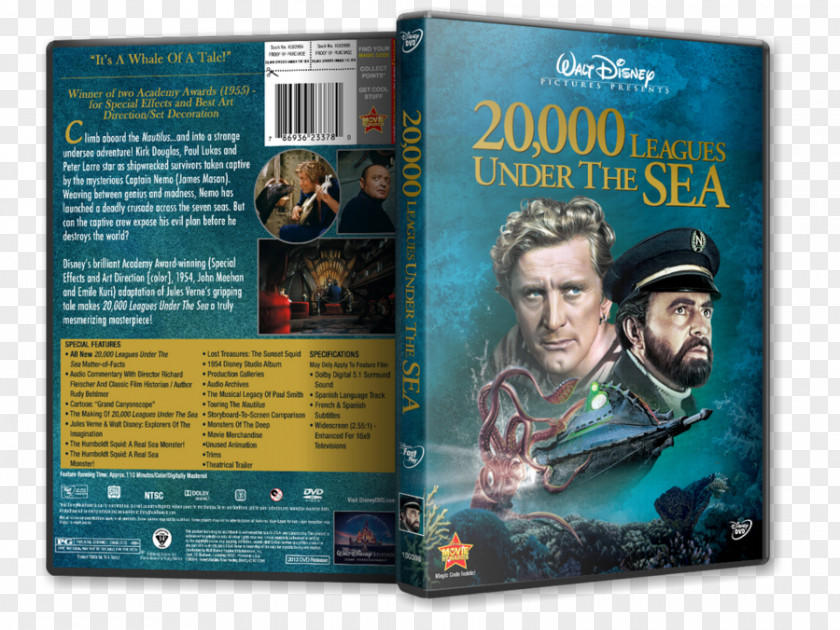 Dvd 20,000 Leagues Under The Sea DVD STXE6FIN GR EUR PNG