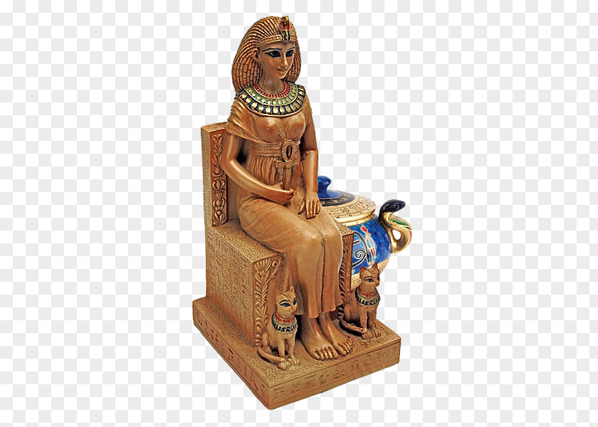 Egypt Ancient Antony And Cleopatra Sculpture Statue PNG
