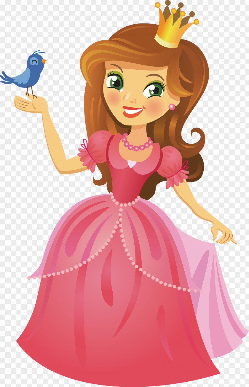 Fairy Tale Princess Design Wedding Invitation Greeting Card Birthday Illustration PNG