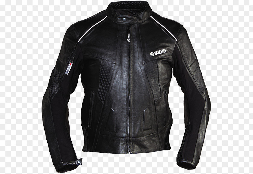 Jacket Yamaha Motor Company Leather Flight Motorcycle PNG