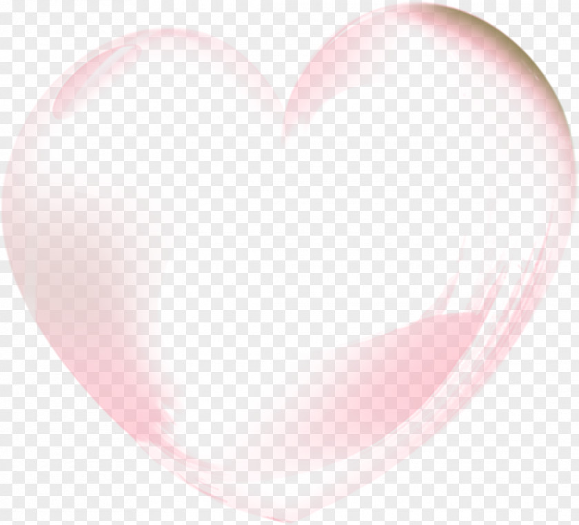 Love Peach Heart Pattern PNG
