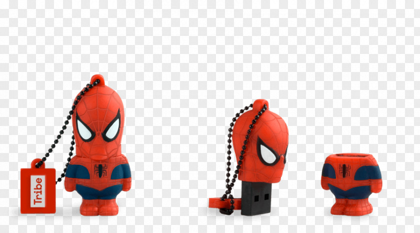 Spider-man USB Flash Drives Battery Charger Computer Data Storage Spider-Man Memory PNG